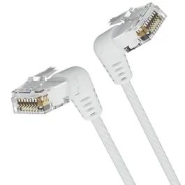 Vention Cable de red RJ45 UTP CAT.6A 3m cabeza rotatoria 360° blanco